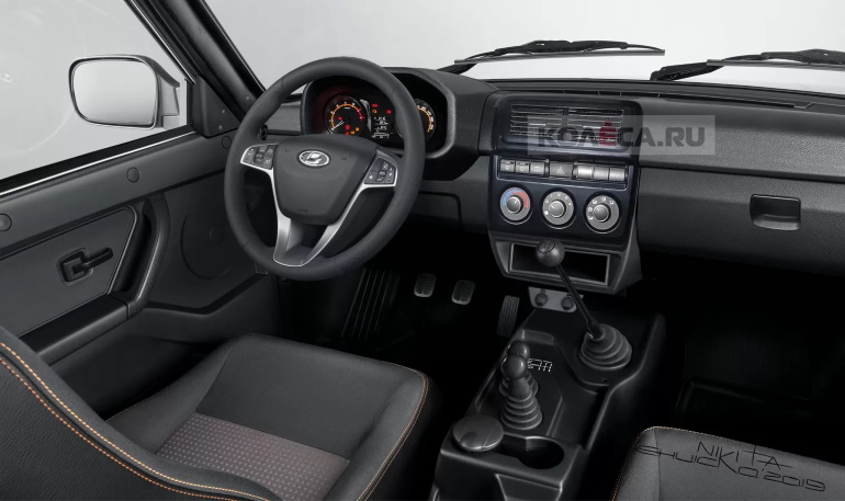 Когда обновленная Lada 4x4 получит новый руль с фронтальной подушкой безопасности